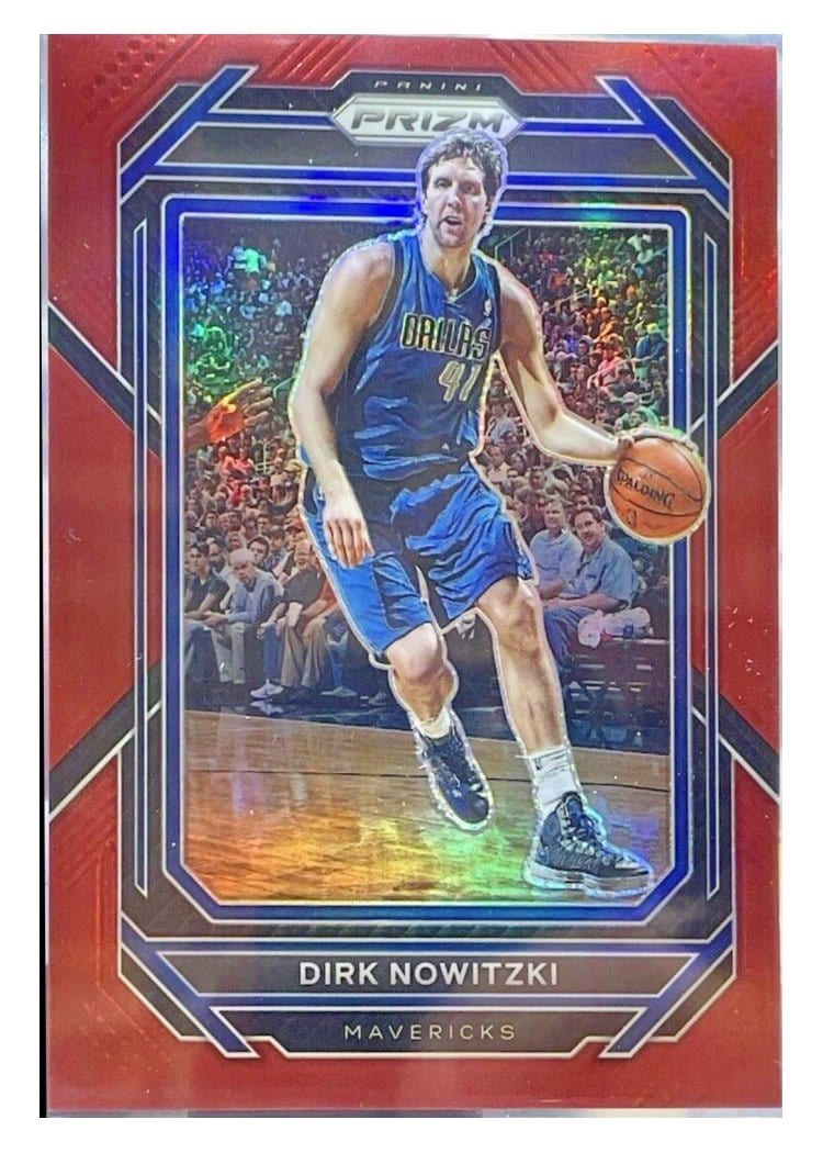 2022-23 Panini Prizm Base Set Dirk Nowitzki #298 card