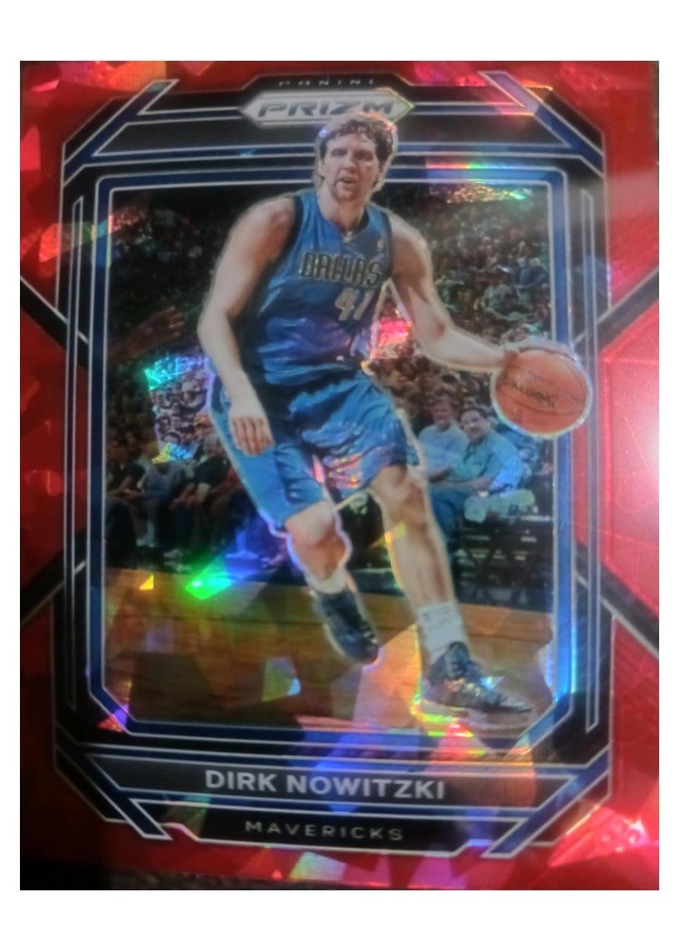 2022-23 Panini Prizm Base Set Dirk Nowitzki #298 card