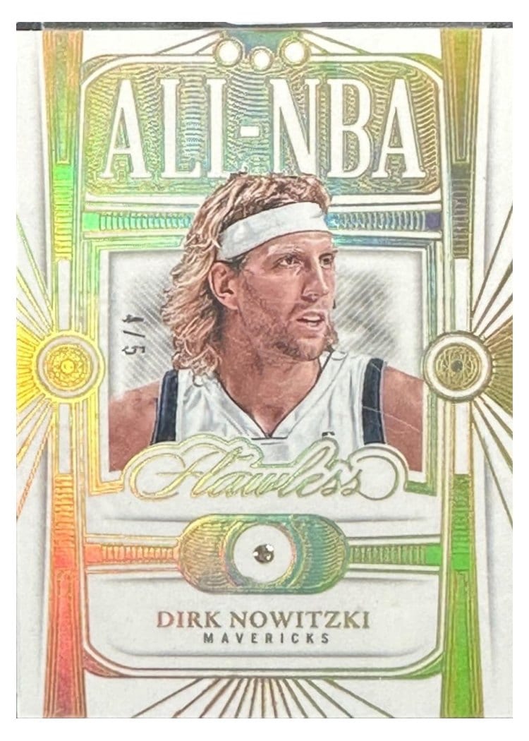 2023-24 Panini Flawless All-NBA Dirk Nowitzki #191 card