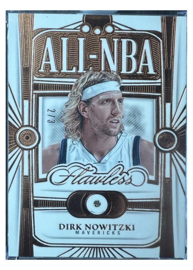 2023-24 Panini Flawless All-NBA Dirk Nowitzki #191 card