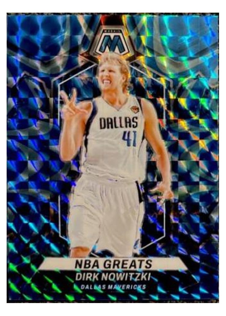 2023-24 Panini Mosaic Base Set Dirk Nowitzki #298 card