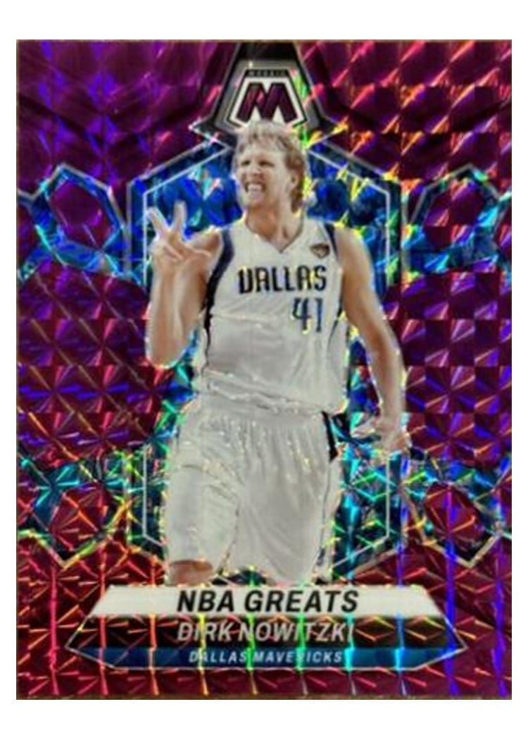 2023-24 Panini Mosaic Base Set Dirk Nowitzki #298 card
