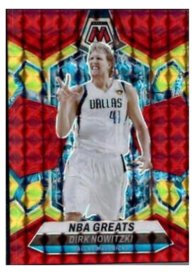 2023-24 Panini Mosaic Base Set Dirk Nowitzki #298 card