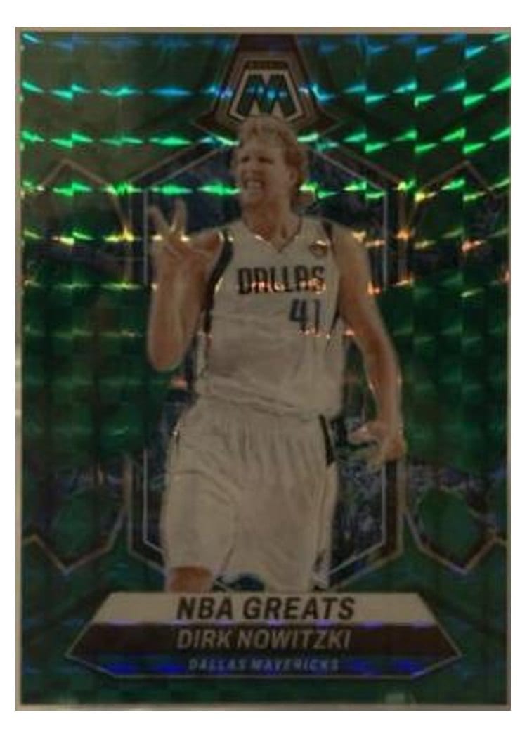 2023-24 Panini Mosaic Base Set Dirk Nowitzki #298 card