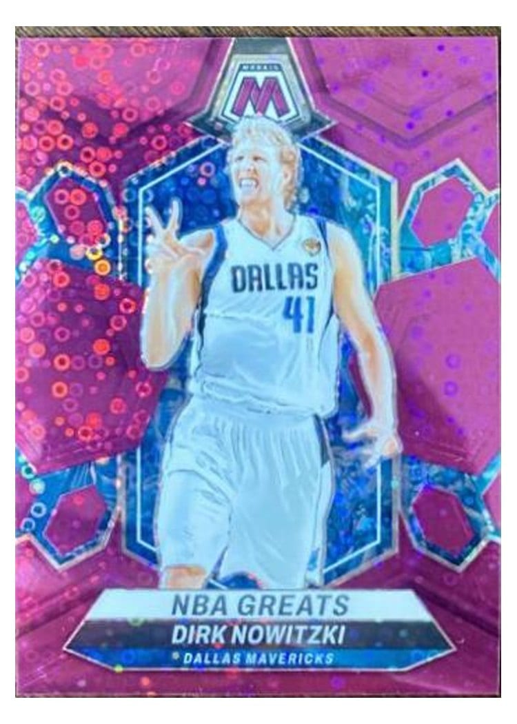 2023-24 Panini Mosaic Base Set Dirk Nowitzki #298 card