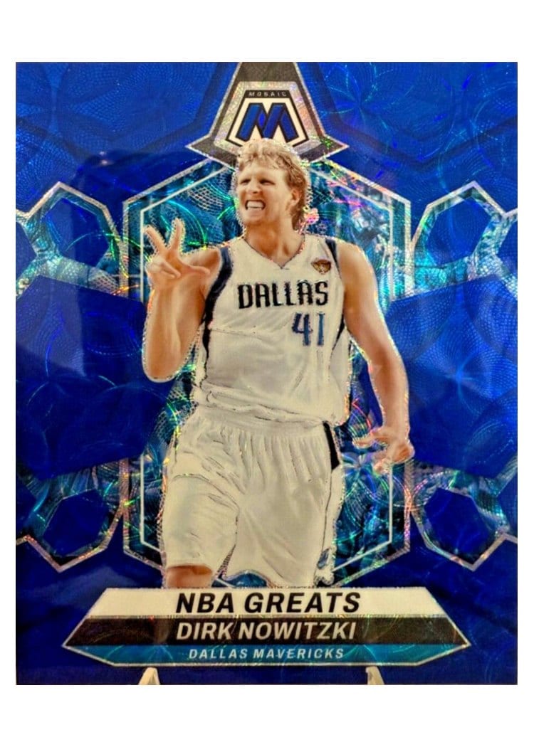 2023-24 Panini Mosaic Base Set Dirk Nowitzki #298 card