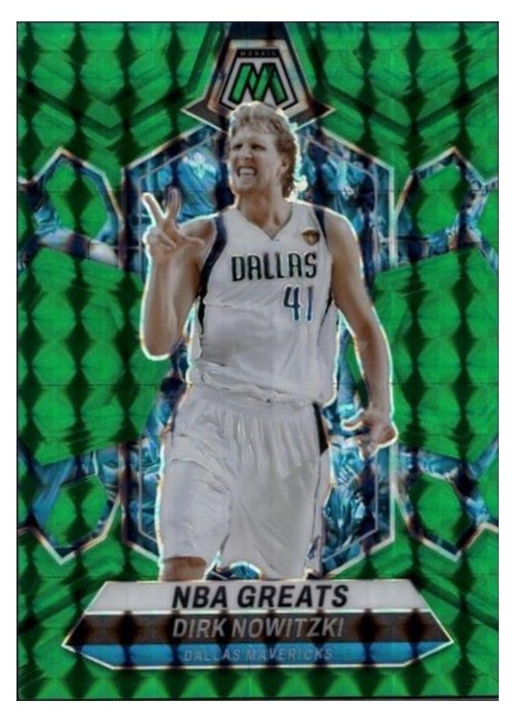 2023-24 Panini Mosaic Base Set Dirk Nowitzki #298 card