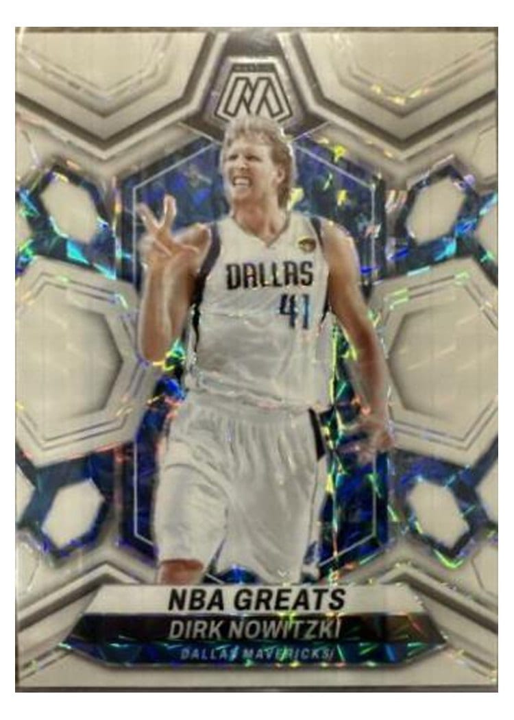 2023-24 Panini Mosaic Base Set Dirk Nowitzki #298 card