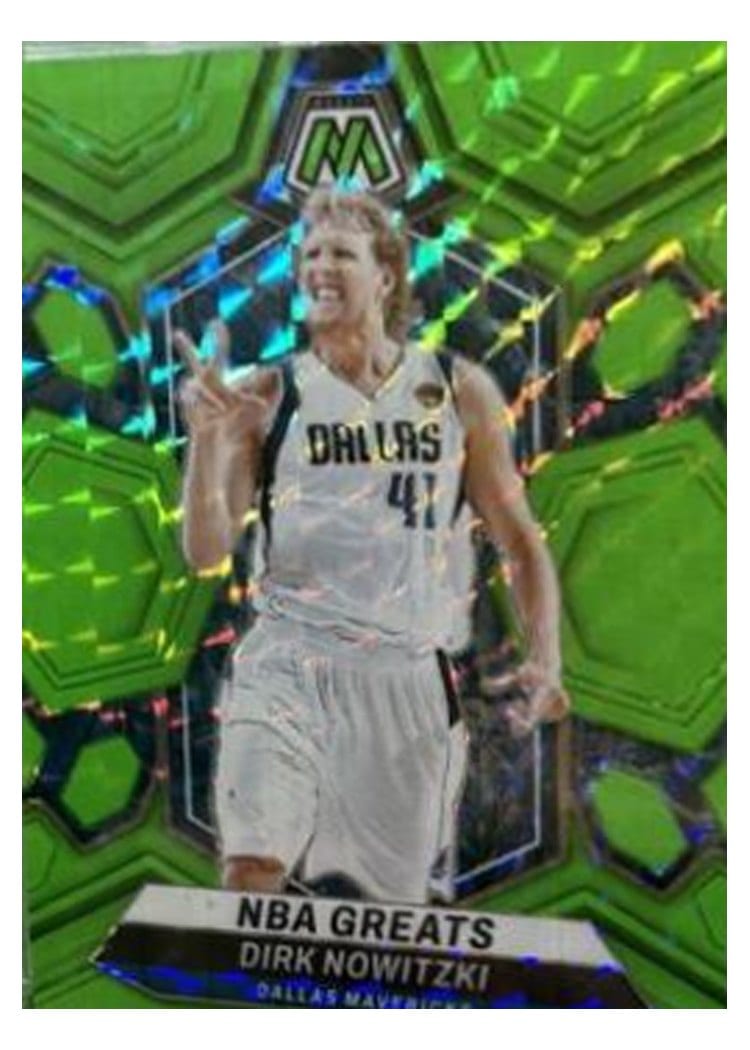 2023-24 Panini Mosaic Base Set Dirk Nowitzki #298 card
