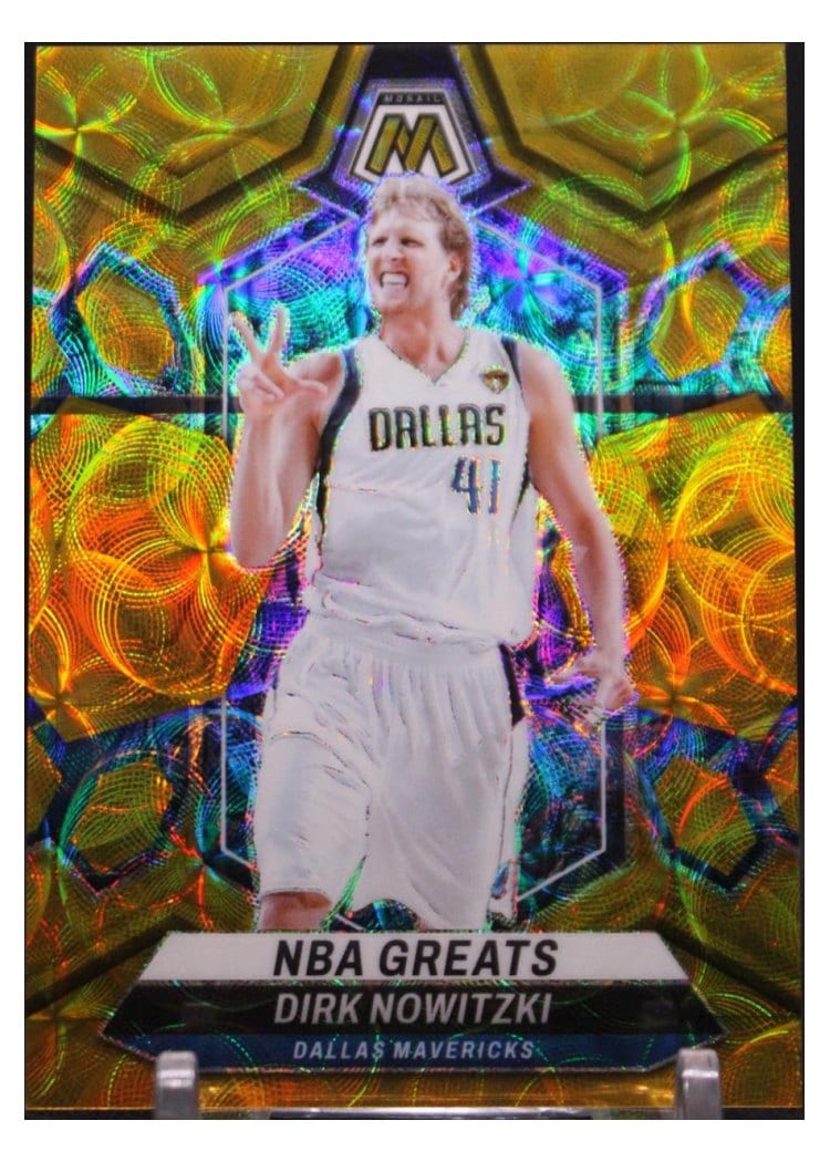 2023-24 Panini Mosaic Base Set Dirk Nowitzki #298 card