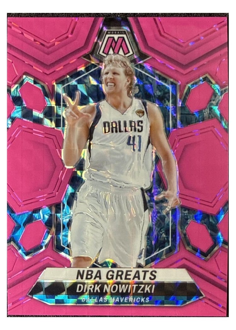 2023-24 Panini Mosaic Base Set Dirk Nowitzki #298 card