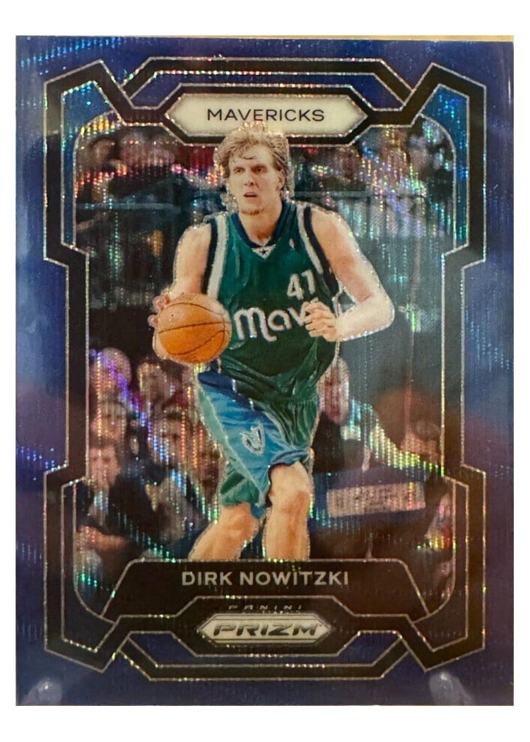 2023-24 Panini Prizm Base Set Dirk Nowitzki #187 card