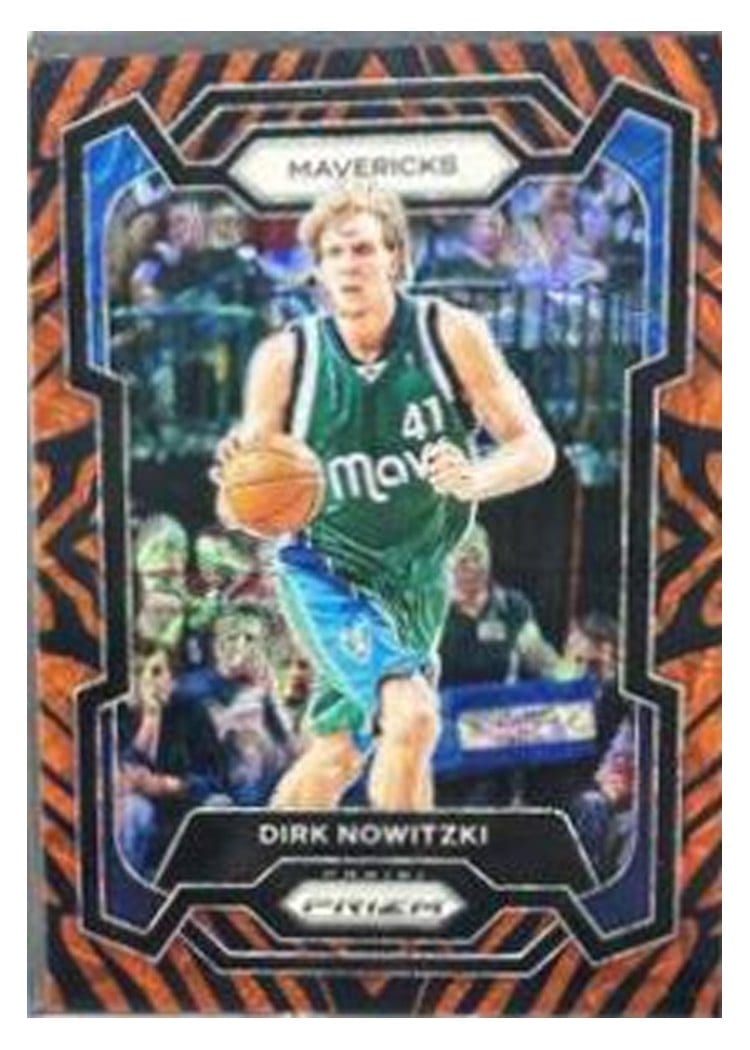 2023-24 Panini Prizm Base Set Dirk Nowitzki #187 card