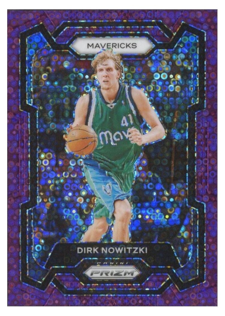 2023-24 Panini Prizm Base Set Dirk Nowitzki #187 card