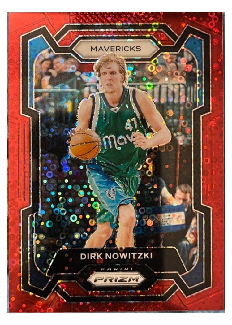 2023-24 Panini Prizm Base Set Dirk Nowitzki #187 card