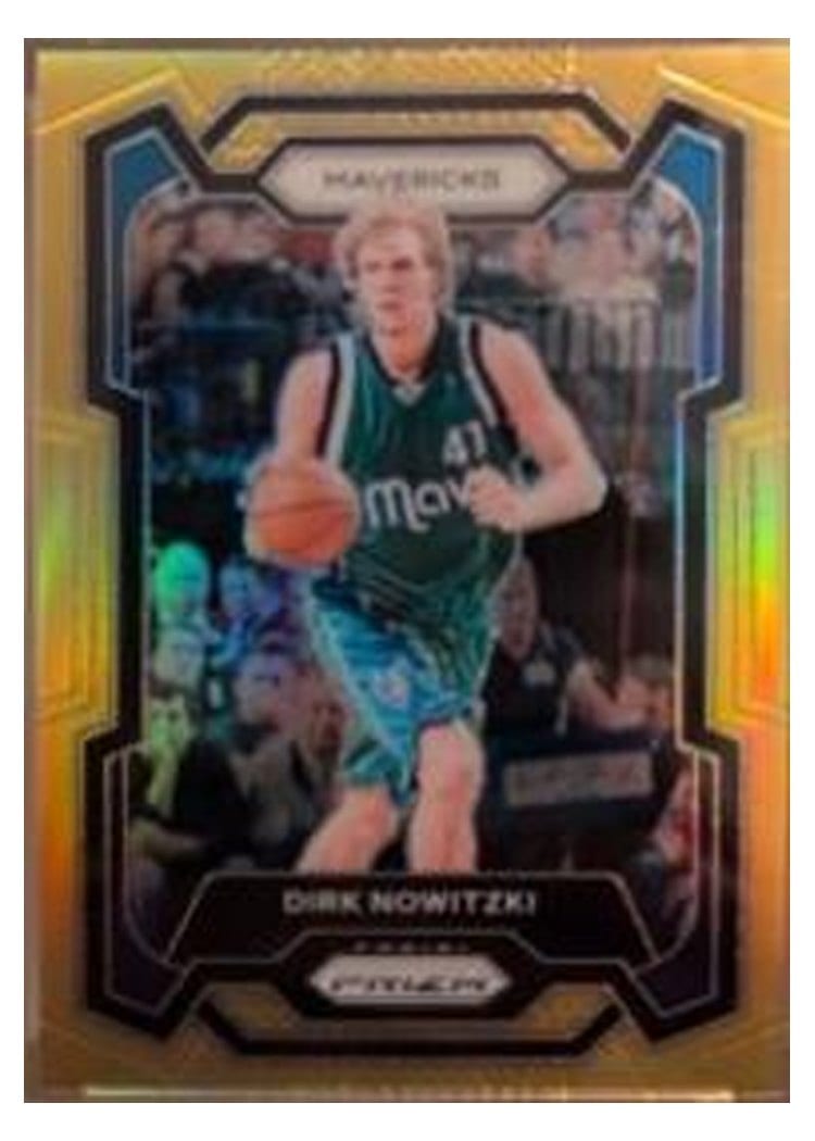 2023-24 Panini Prizm Base Set Dirk Nowitzki #187 card