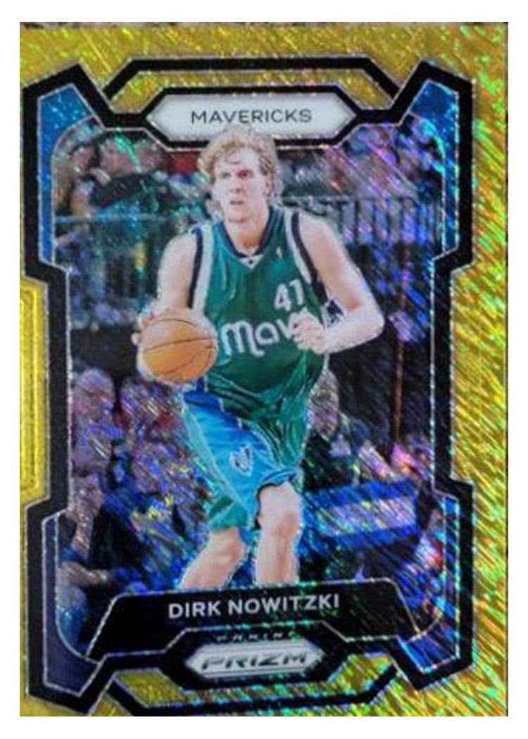 2023-24 Panini Prizm Base Set Dirk Nowitzki #187 card