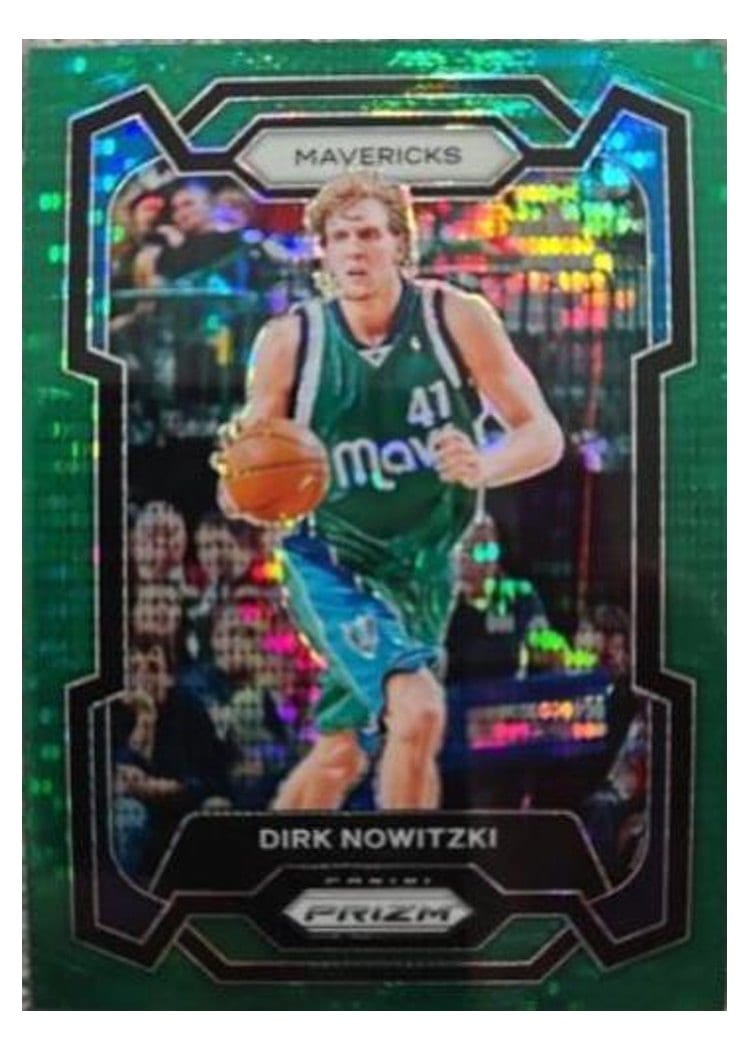 2023-24 Panini Prizm Base Set Dirk Nowitzki #187 card