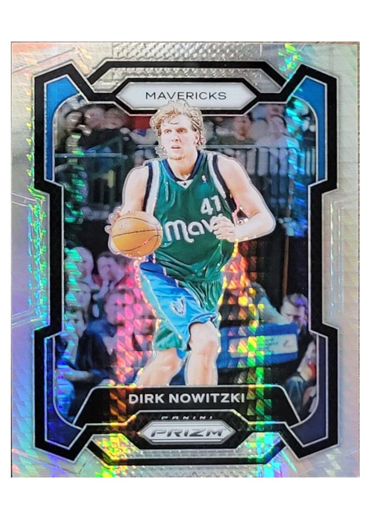 2023-24 Panini Prizm Base Set Dirk Nowitzki #187 card