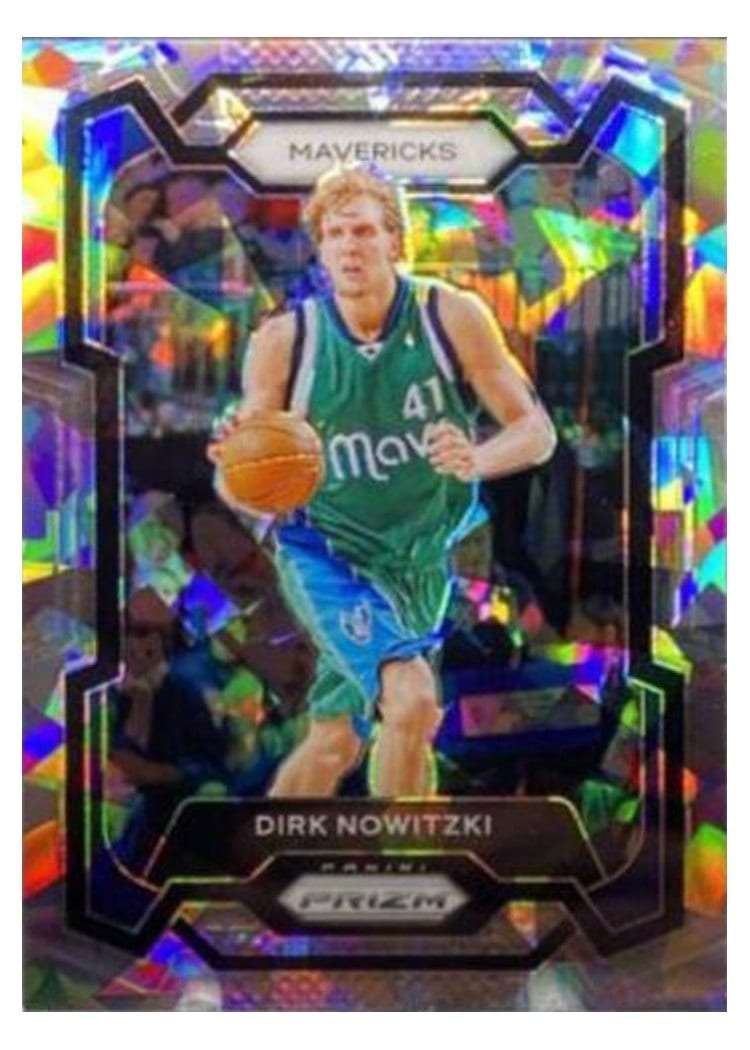 2023-24 Panini Prizm Base Set Dirk Nowitzki #187 card
