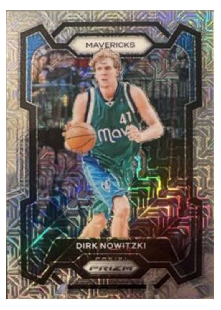 2023-24 Panini Prizm Base Set Dirk Nowitzki #187 card