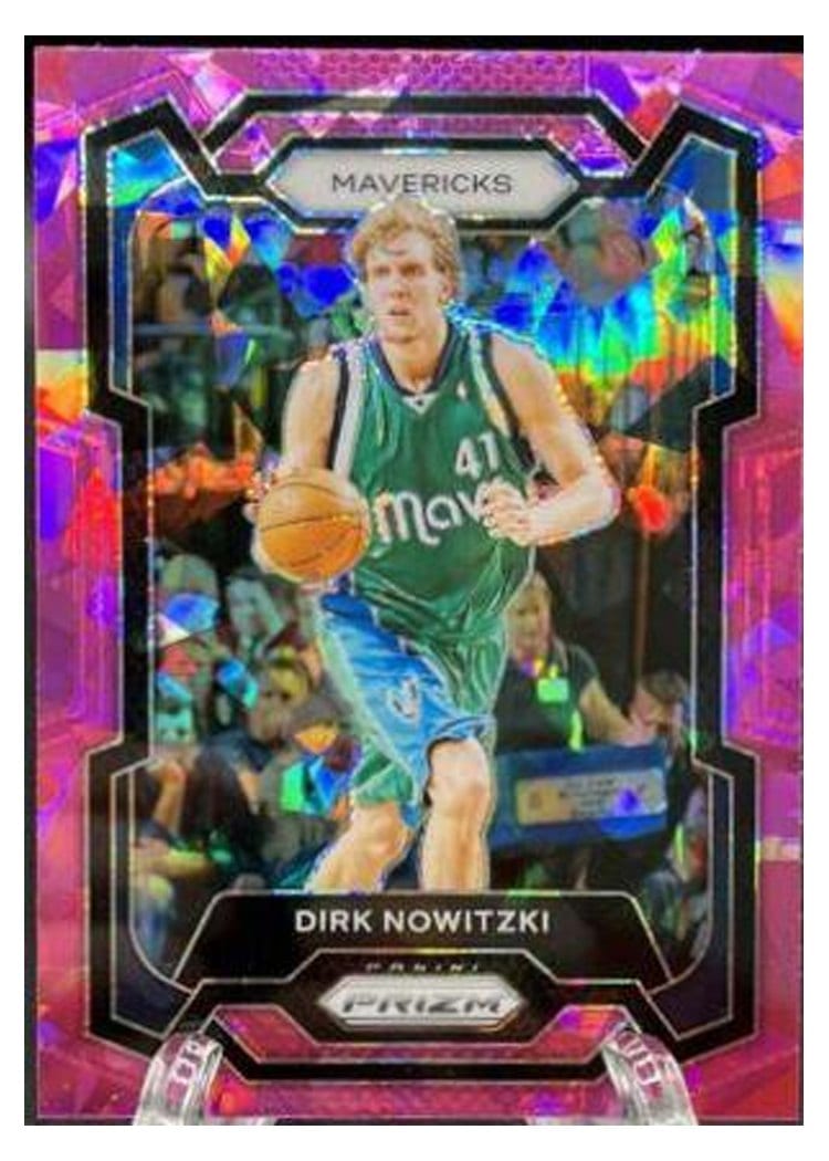 2023-24 Panini Prizm Base Set Dirk Nowitzki #187 card
