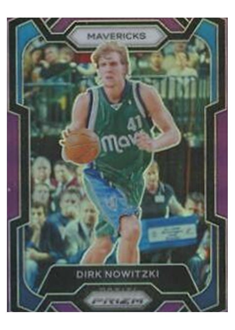 2023-24 Panini Prizm Base Set Dirk Nowitzki #187 card