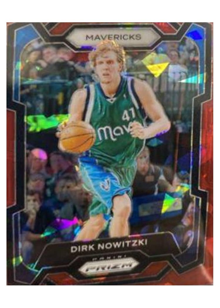 2023-24 Panini Prizm Base Set Dirk Nowitzki #187 card