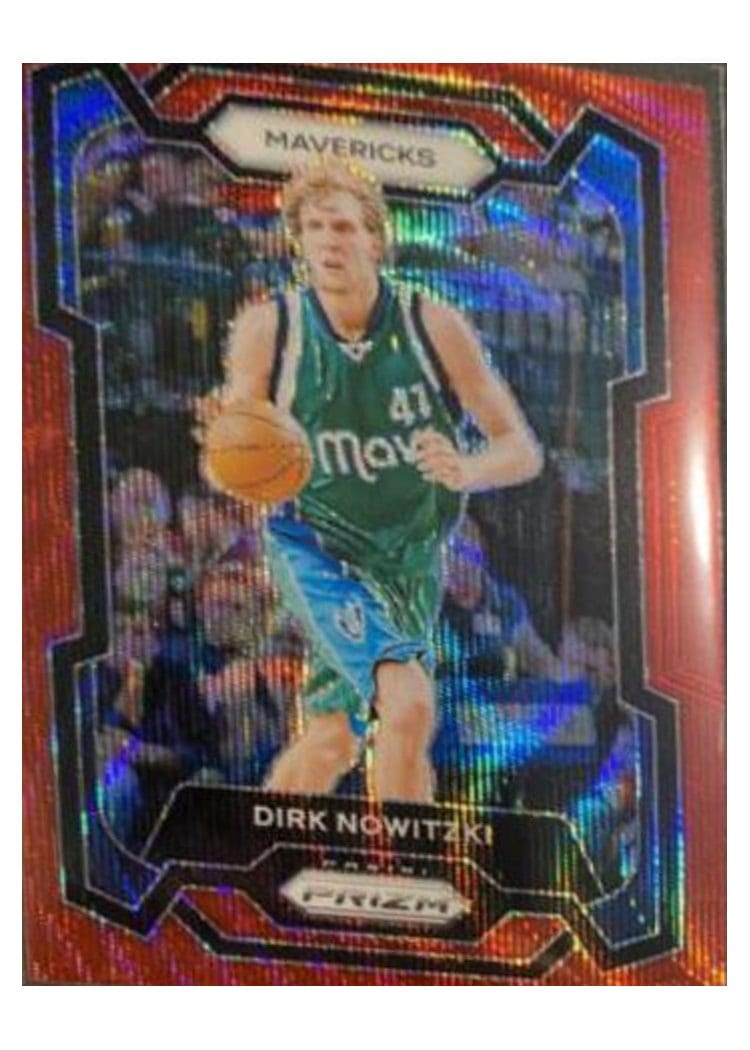 2023-24 Panini Prizm Base Set Dirk Nowitzki #187 card