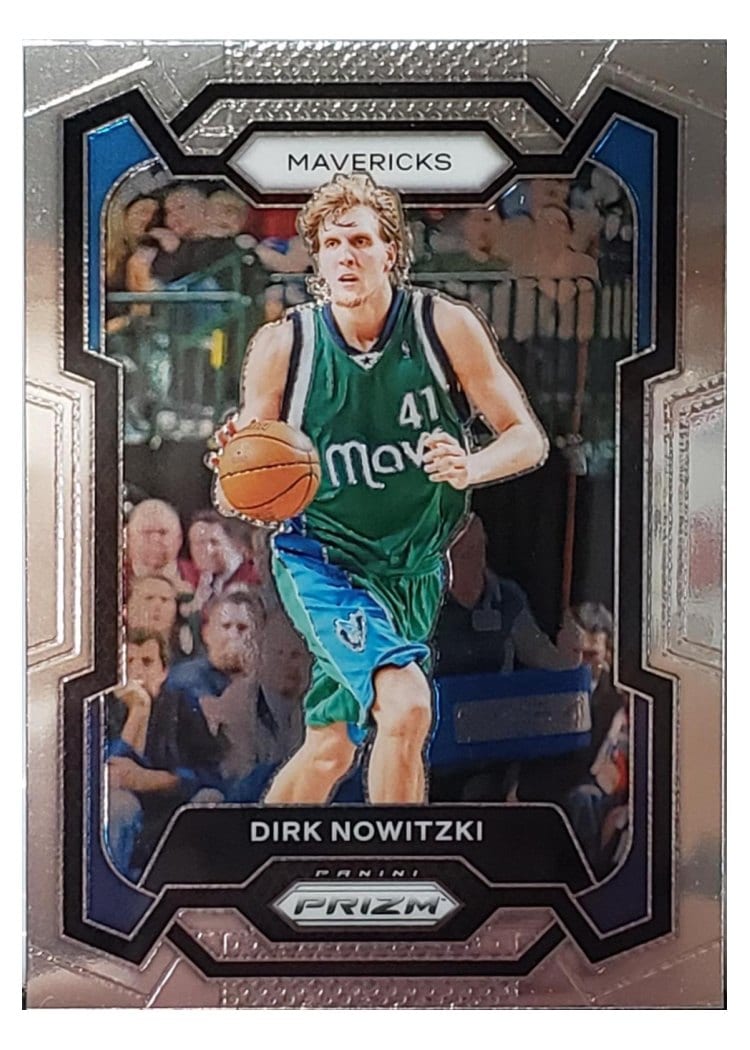 2023-24 Panini Prizm Base Set Dirk Nowitzki #187 card