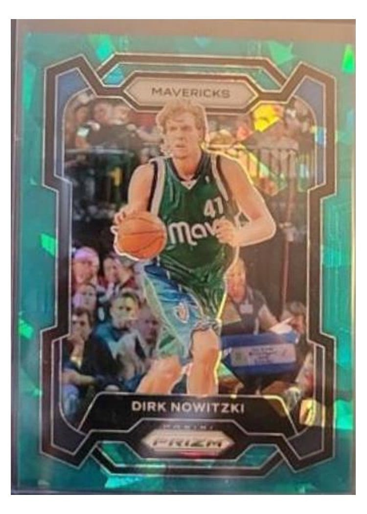 2023-24 Panini Prizm Base Set Dirk Nowitzki #187 card