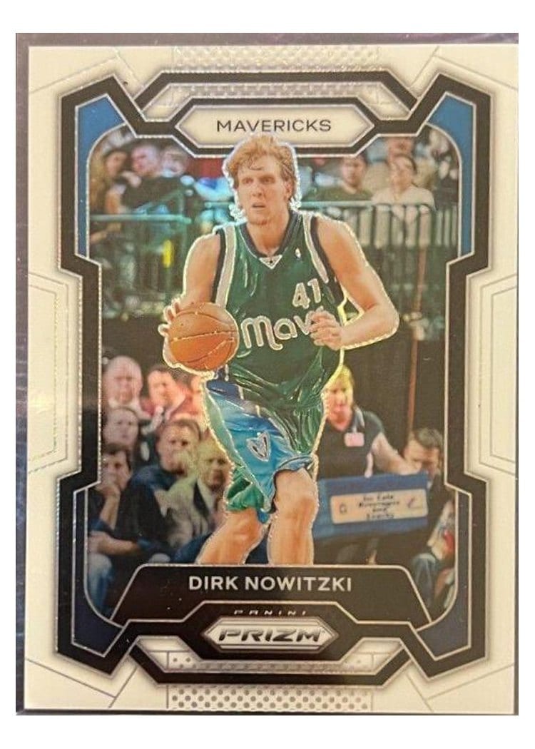 2023-24 Panini Prizm Base Set Dirk Nowitzki #187 card