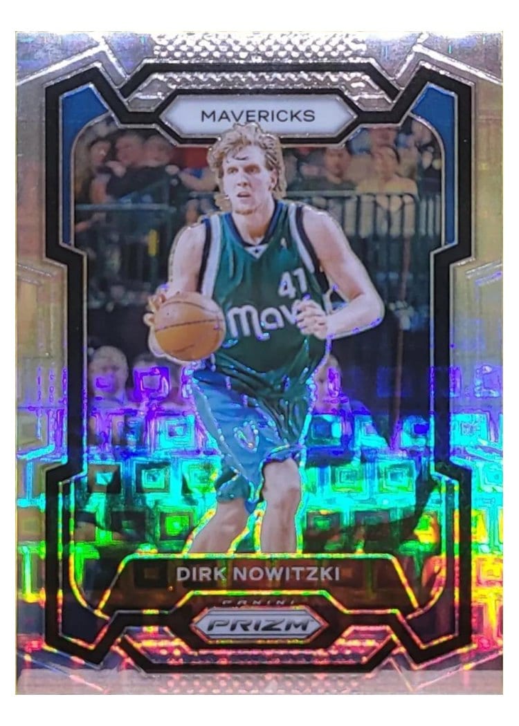 2023-24 Panini Prizm Base Set Dirk Nowitzki #187 card