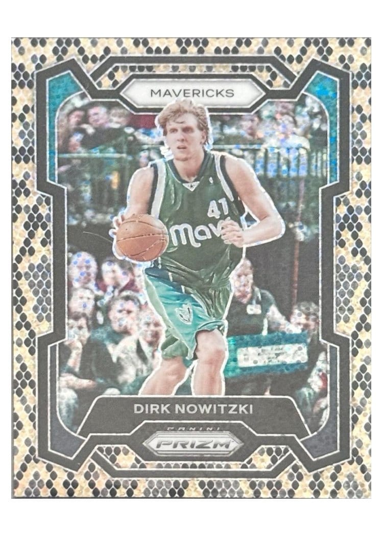 2023-24 Panini Prizm Base Set Dirk Nowitzki #187 card