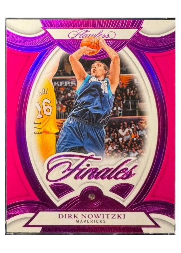 2024-25 Panini Flawless Base Gems Dirk Nowitzki #98 card
