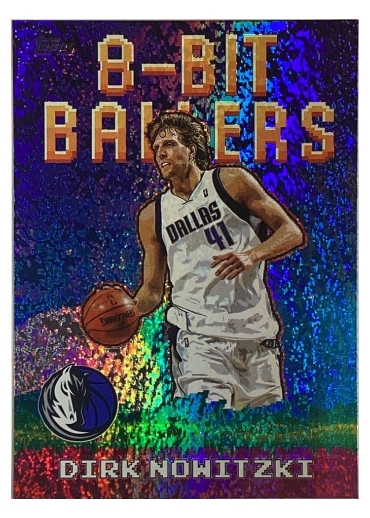 2024-25 Panini Flawless Larry O'Brien Trophy Gems Dirk Nowitzki #8 card