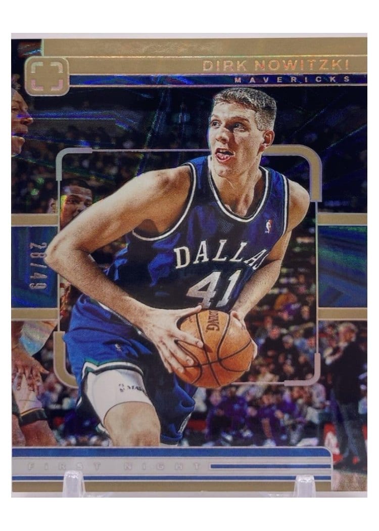 2024-25 Panini Photogenic First Night Set Dirk Nowitzki #7 card