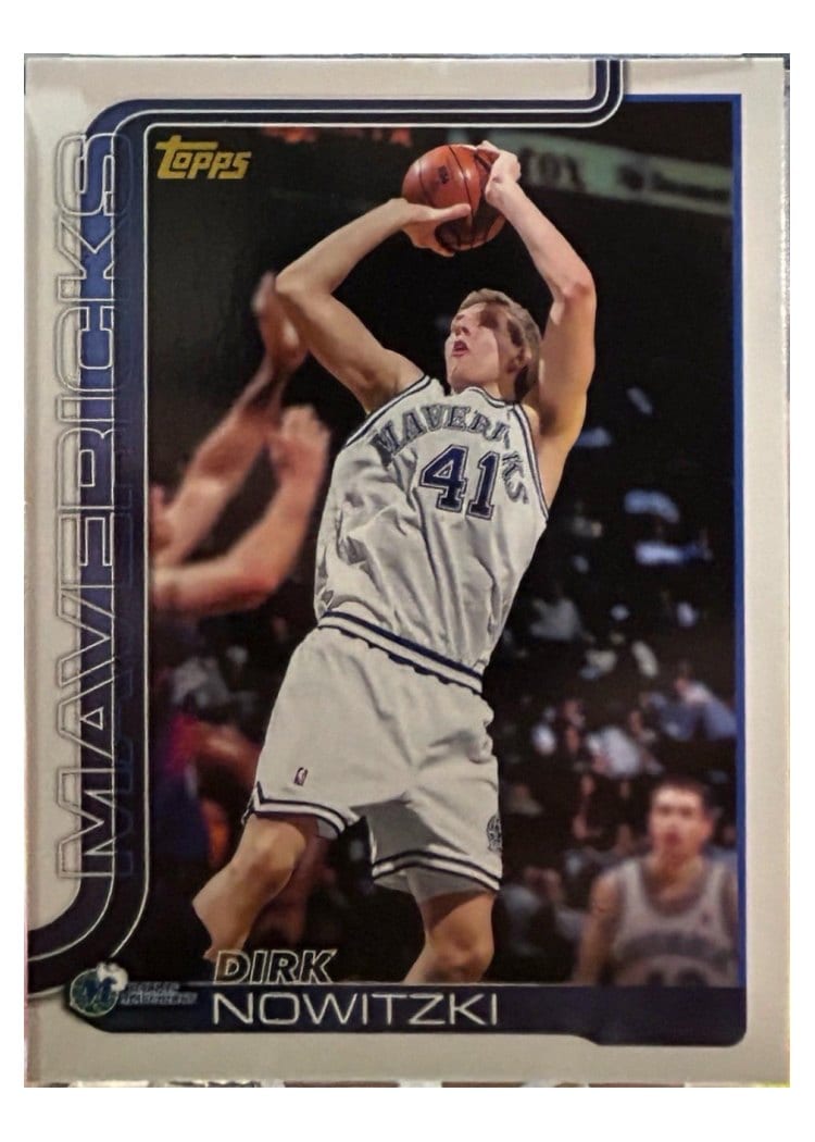 2025-26 Topps Base Set Dirk Nowitzki #252 card