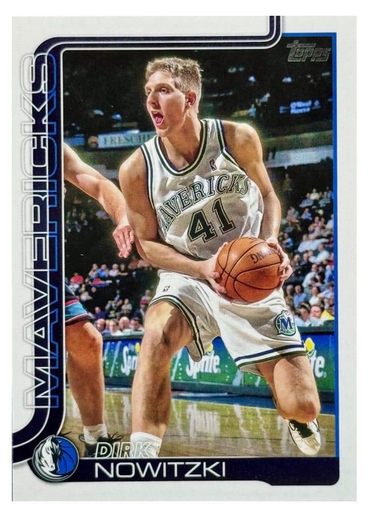 2025-26 Topps Base Set Dirk Nowitzki #252 card