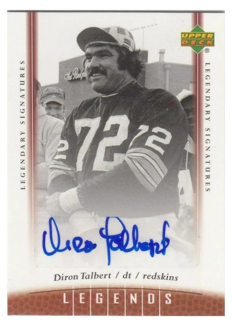 2006 Upper Deck Legends Diron Talbert #60 card