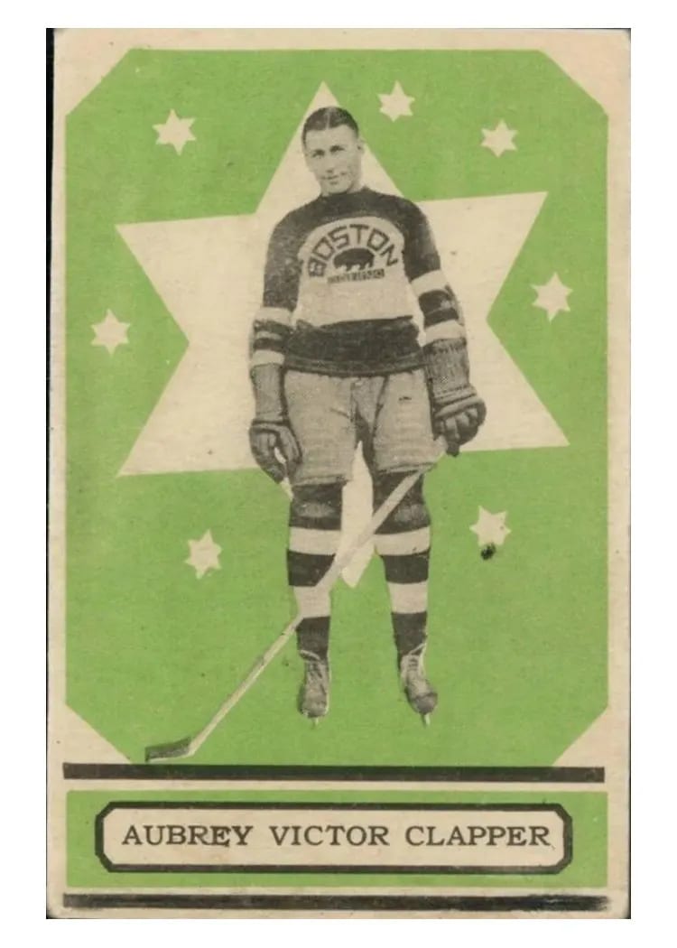 1933 O-Pee-Chee Dit Clapper #8 card