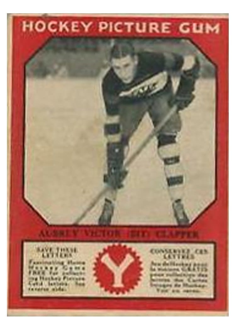 1933 V252 Canadian Gum Dit Clapper card