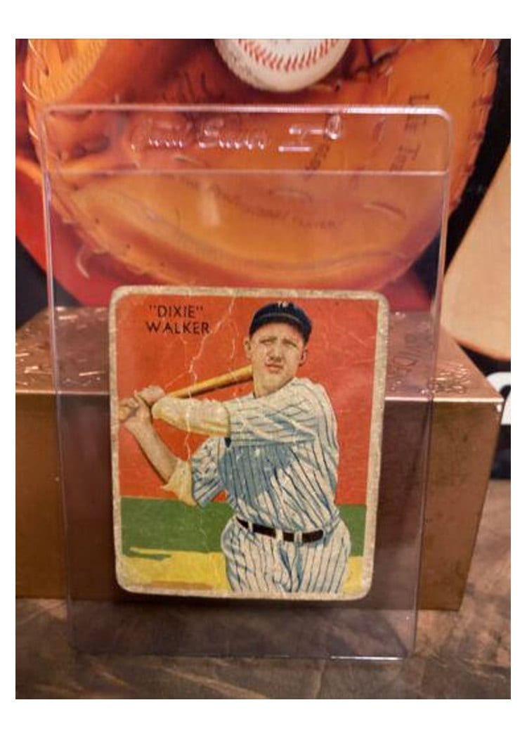 1934 Diamond Stars Dixie Walker #12 card
