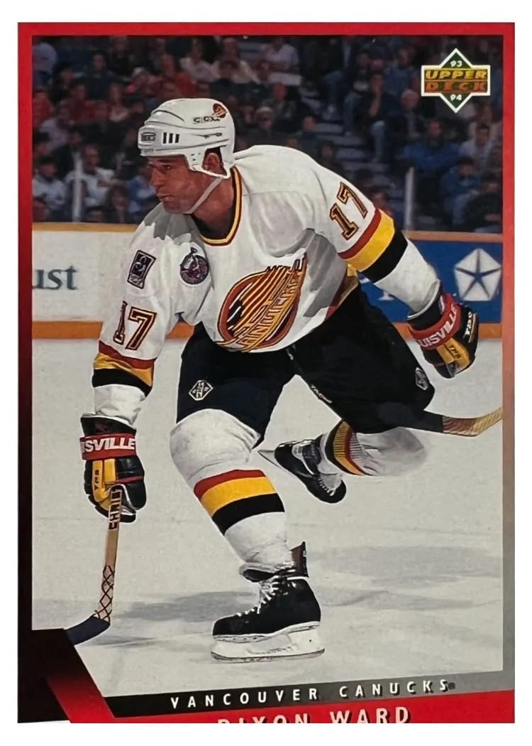 1993 Upper Deck Dixon Ward #62 card
