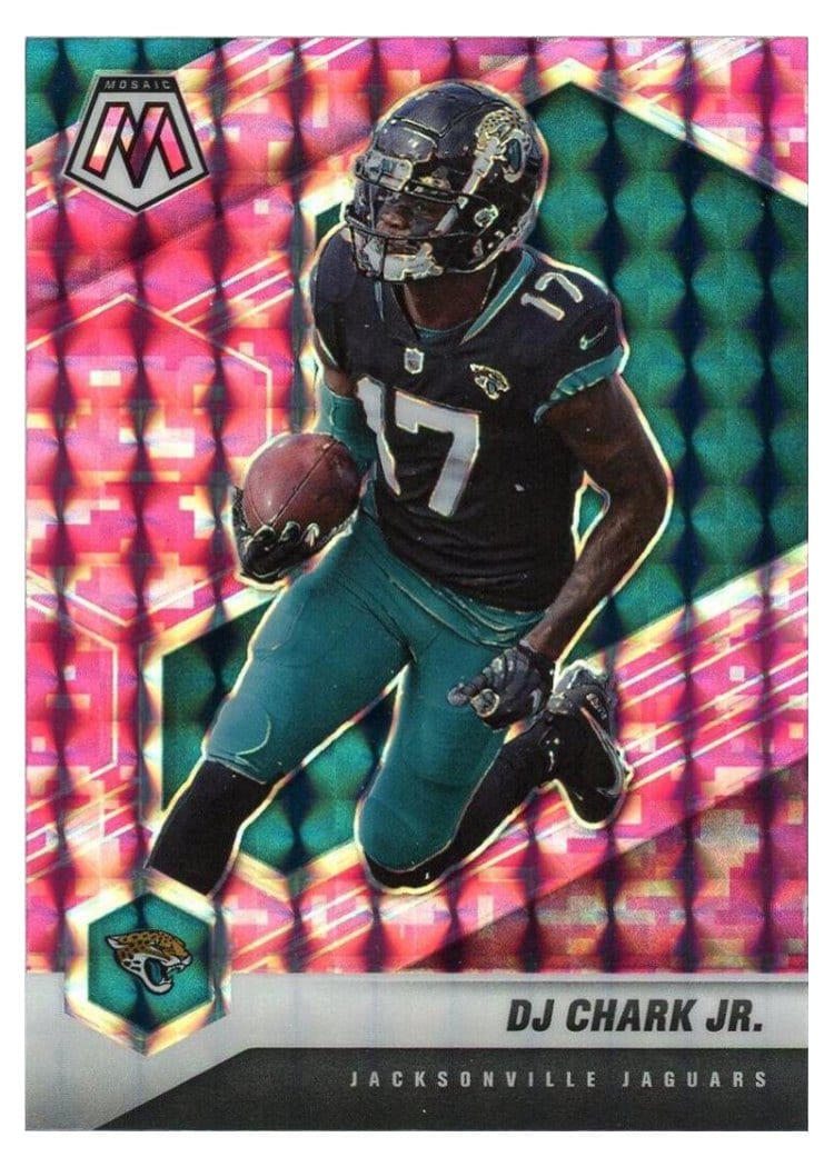 2021 Panini Mosaic Base Set DJ Chark Jr. #100 card
