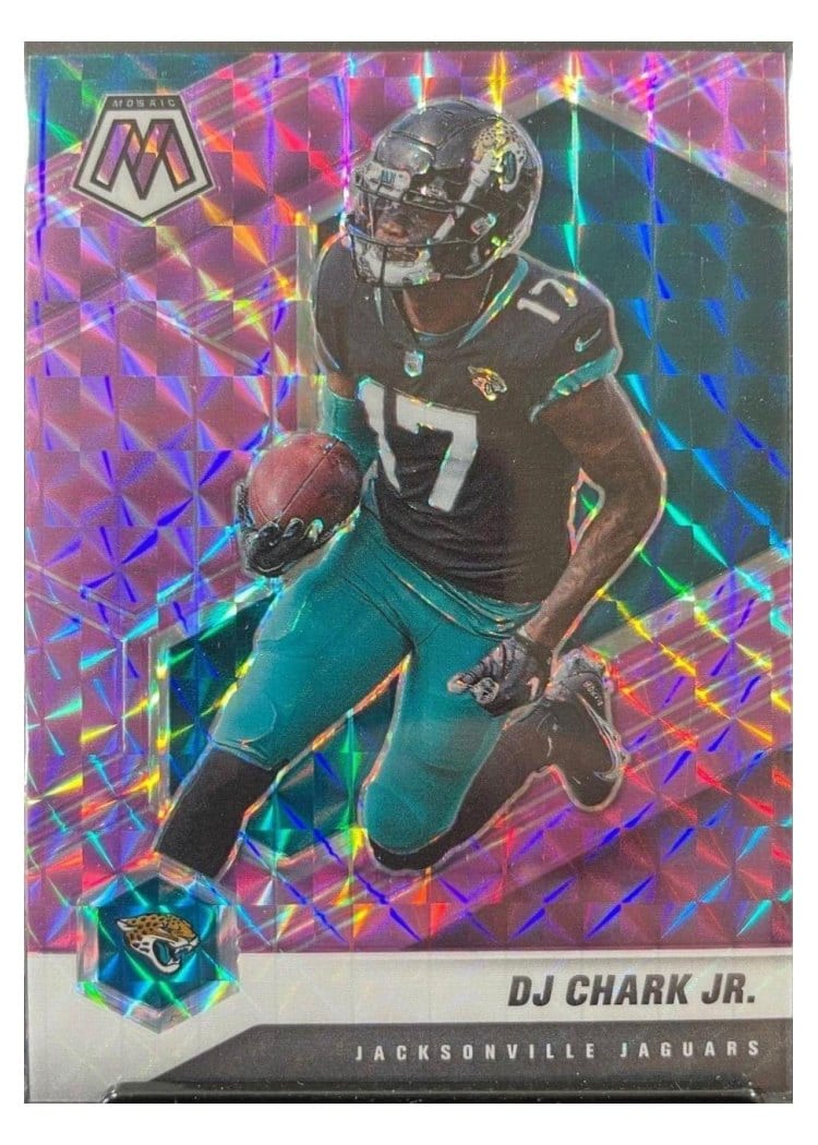 2021 Panini Mosaic Base Set DJ Chark Jr. #100 card