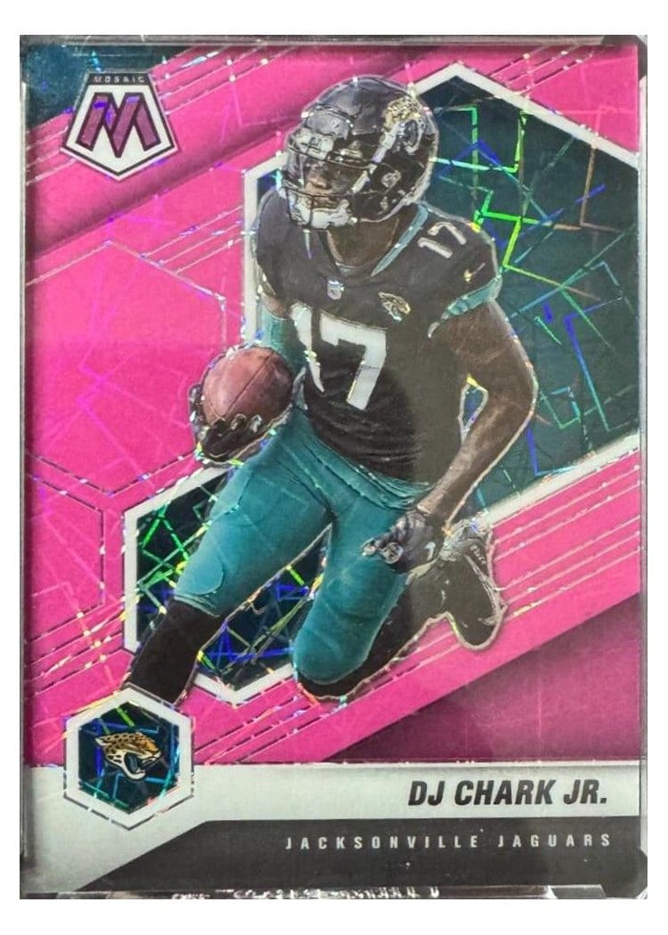2021 Panini Mosaic Base Set DJ Chark Jr. #100 card