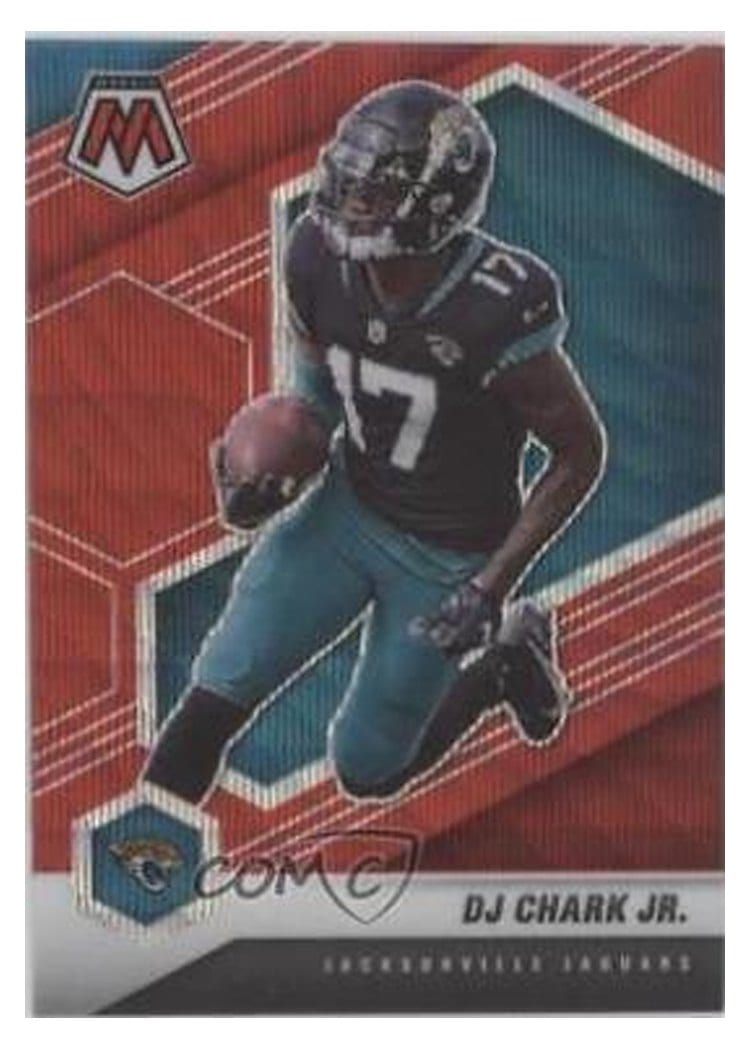 2021 Panini Mosaic Base Set DJ Chark Jr. #100 card
