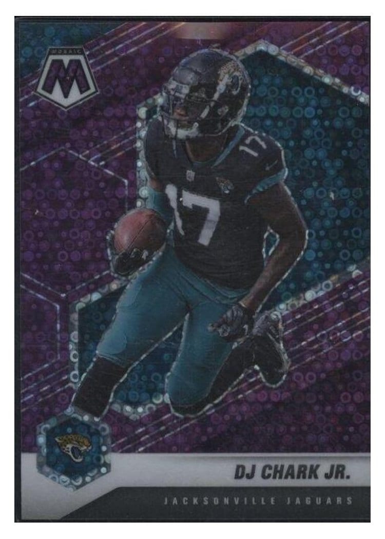 2021 Panini Mosaic Base Set DJ Chark Jr. #100 card