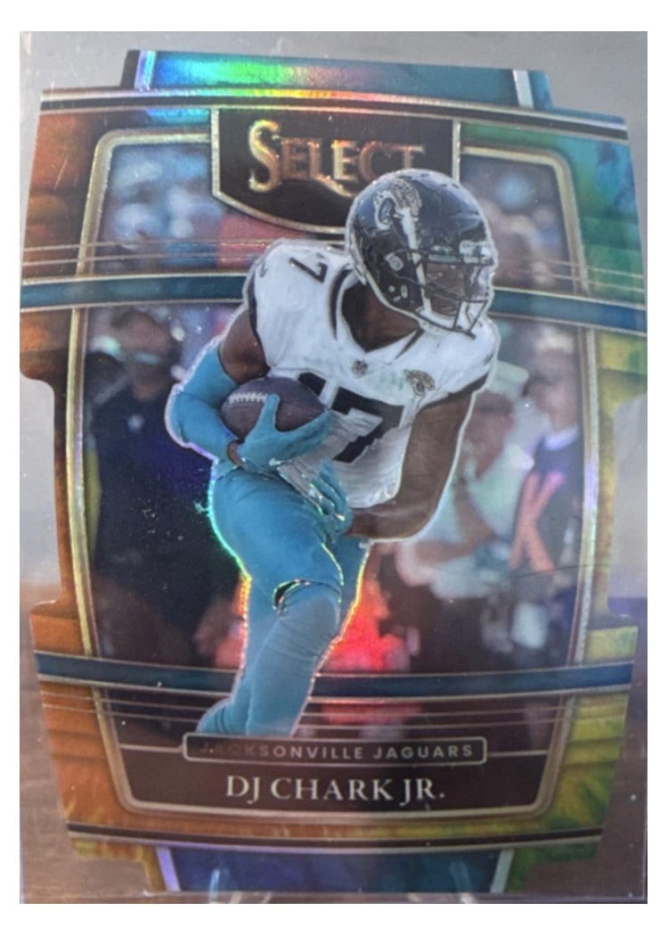 2021 Panini Select Base Set DJ Chark Jr #17 card